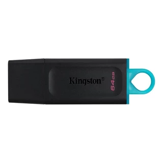 PENDRIVE KINGSTON 64GB EXODIA USB 3.2 PRETO