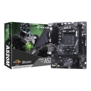 PLACA MÃE AM4 A520M - MAXSUM