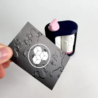 Rolo de gravação de cartão de visita Portátil LAGARTO Expositor Porta Cartão cartão panfleto Livreto Escritorio Sala