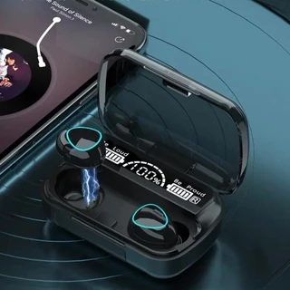 Fone De Ouvido Bluetooth 5.1 M10 Sem Fio Tws Estéreo Com Carregador Portátil