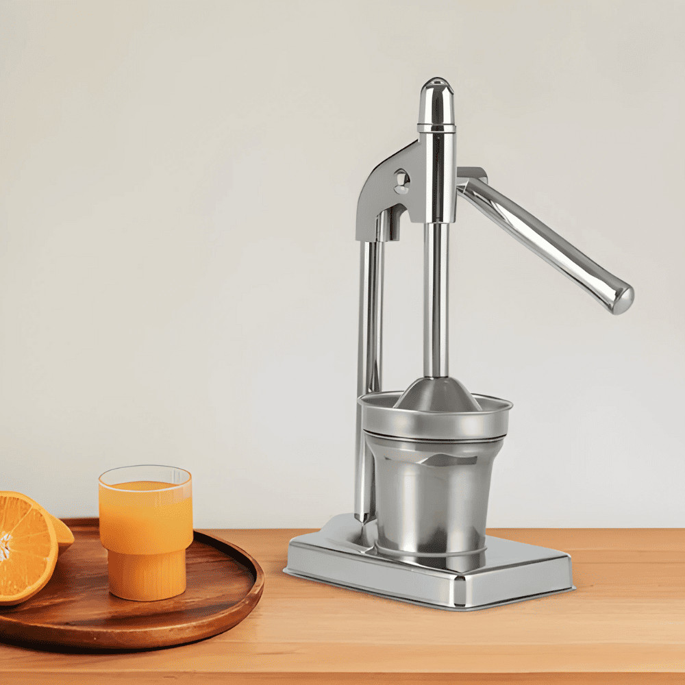 Espremedor De Frutas Manual Extrator De Suco De Laranja Expremedor De Fruta Prensa Inox Limão Casa