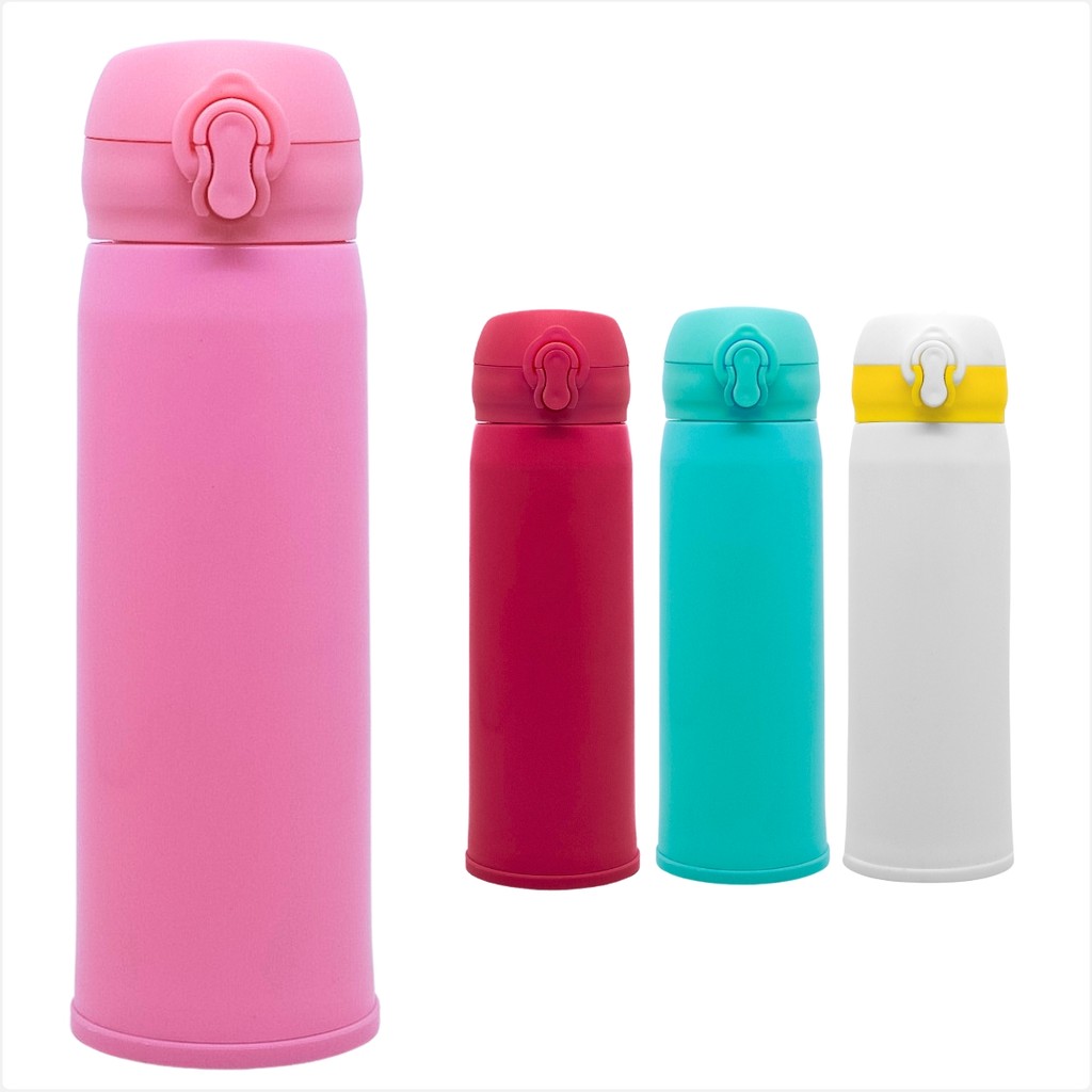 Garrafa de Água Em Vidro Squeeze 450ml Color