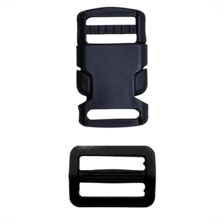 Kit Fechos Engate Rápido 20mm Reguladores Mochilas Bolsa