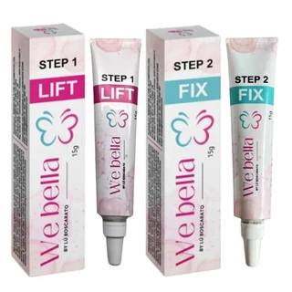 Kit We Bella Passo 1 e 2 Brow Lamination Anvisa Profissional Sobrancelhas