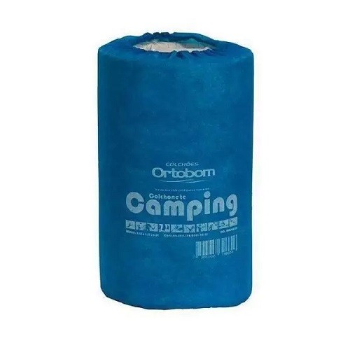COLCHONETE ORTOBOM CAMPING AZUL
