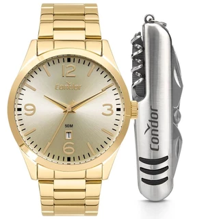 Kit Condor Masculino Dia A Dia Dourado - CO2115MXJ/K4X