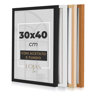 Kit 5 Molduras 30x40 Acetato Certificado Diploma Fotografia