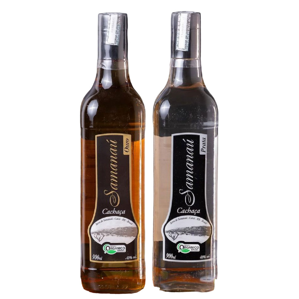 Kit Cachaça Sananaú Ouro + Prata - 900ml