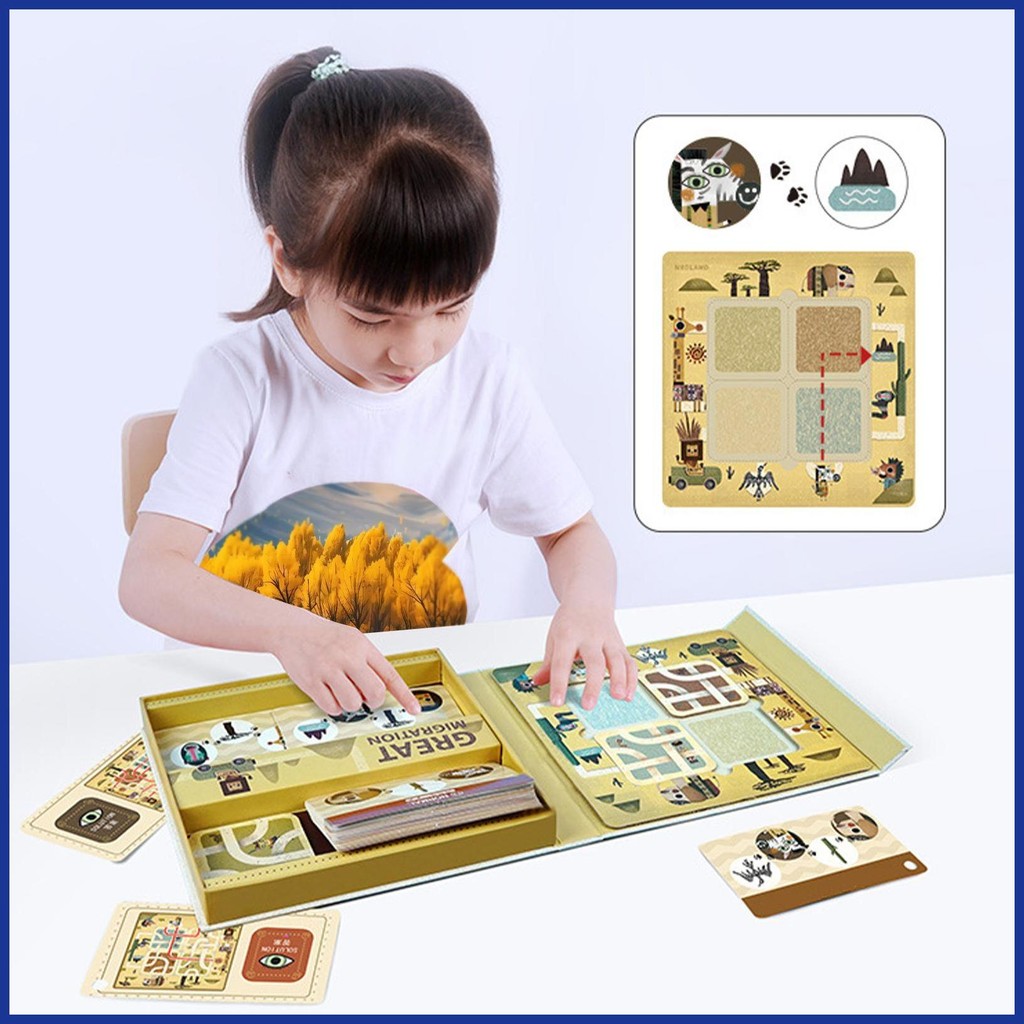 Animal Quebra-Cabeças Movimento Memorizar Jogo Para Criança Grande ...