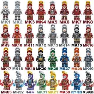 Melhor preço # Homem de Ferro Boneca Completo Compatível com Lego Thor Spider-Man Boneca Infantil Boy Brinquedo de montagem educativo