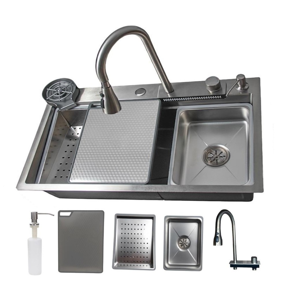 Cuba Gourmet Premium Torneira Cascata Lavador Copos Completa