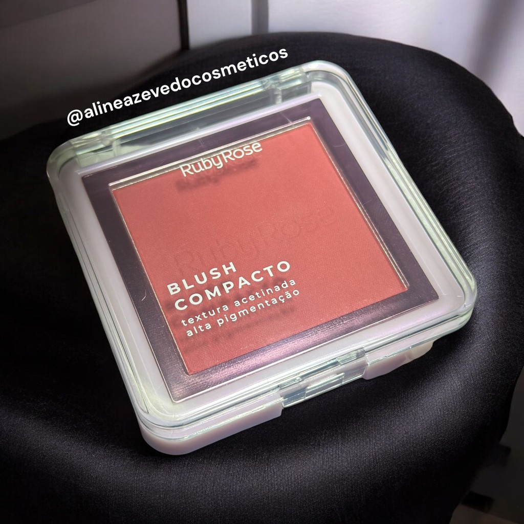 Blush Compacto BL40 Ruby Rose | 7,3g | Shopee Brasil
