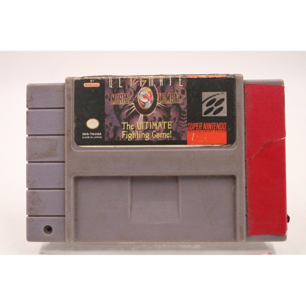 JOGO SUPER NES - ULTIMATE MORTAL KOMBAT 3 (1) | Shopee Brasil