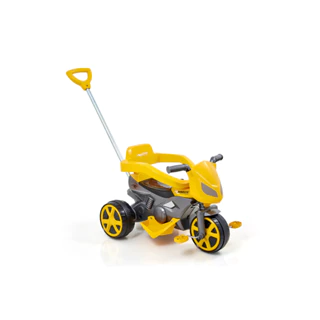 Triciclo Carrinho De Passeio Infantil Pedal E Empurrador em Oferta na Shopee