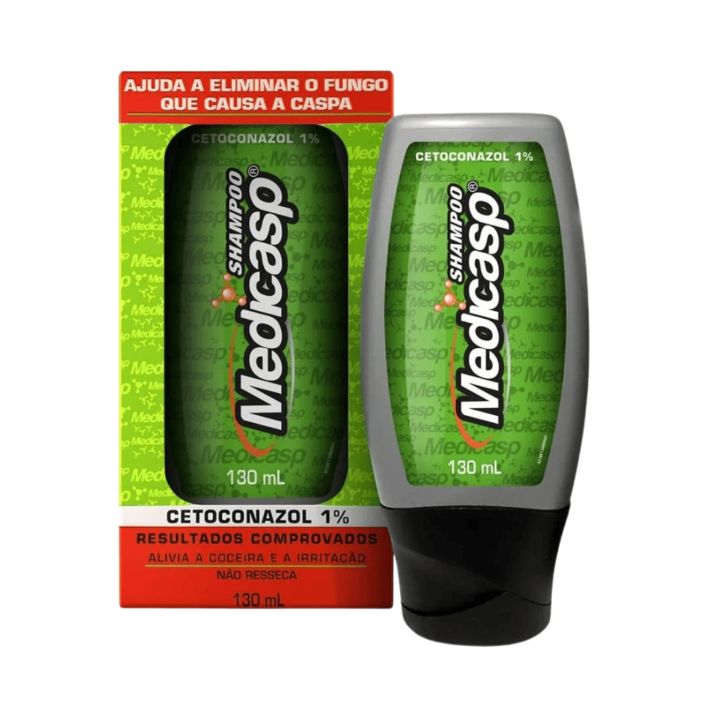 Shampoo Medicasp 120ml Auxílio no Controle da Caspa e Coceira no Couro ...