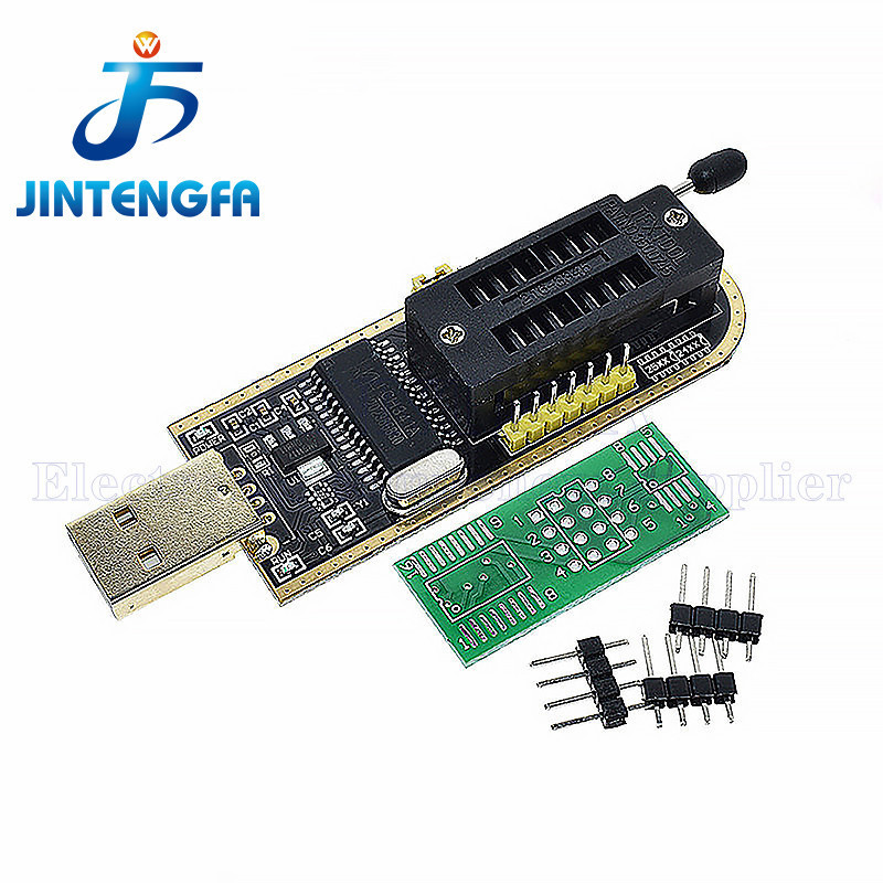 Programmatore USB CH341A Per EEPROM Flash BIOS – Modulo Con Clip SOIC8 SOP8, Compatibile Con Serie 24/25/93CXX