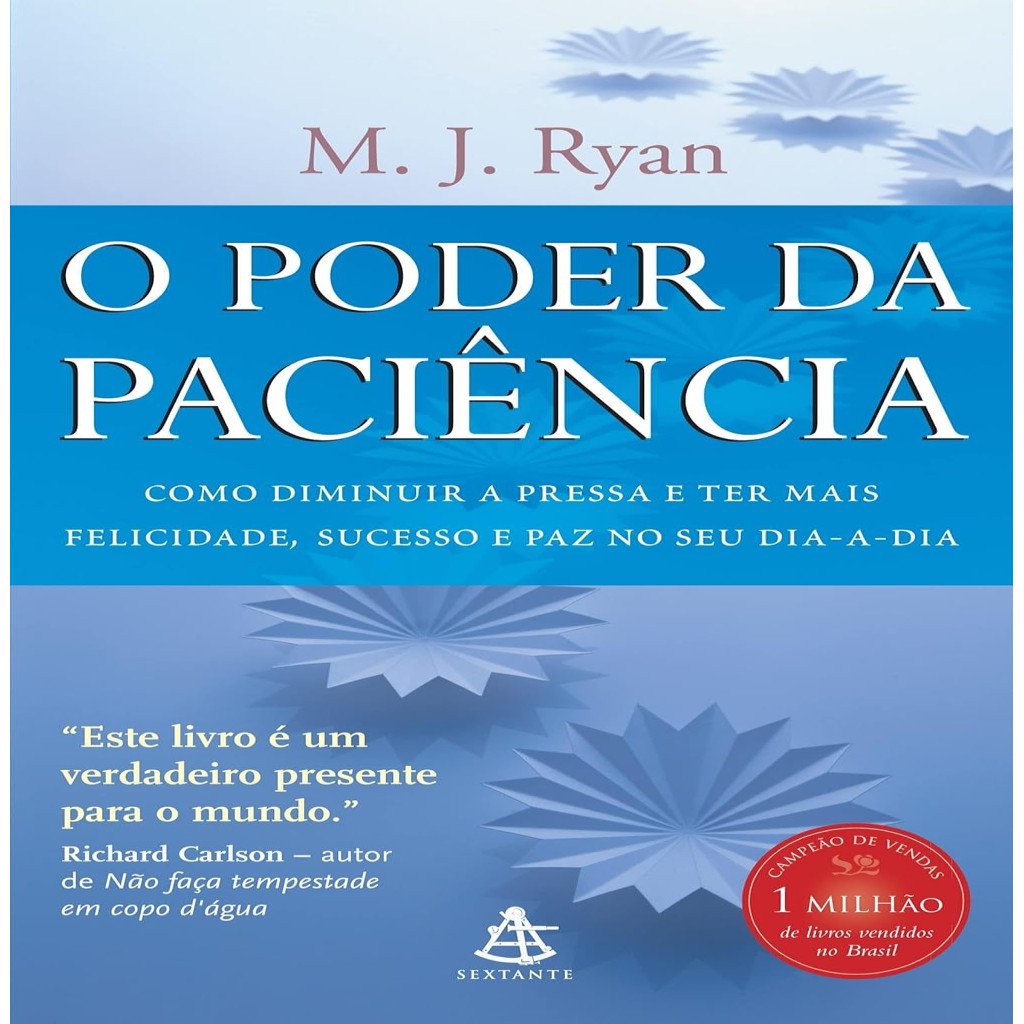 O Poder Da Paciencia Autor M J Ryan Shopee Brasil