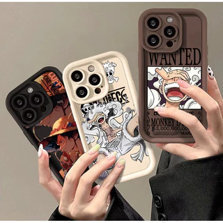 Capa Para Xiaomi Poco X7 F7 M7 PRO 15 Ultra 14T 14T 13T X5 X3 M6 X3GT F5 De Silicone Anime Uma Peça Luffy Zoro À Prova D