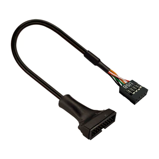 CABO ADAPTADOR USB 3.0 19 PINOS M PARA USB 2.0 DE 9 PINOS F