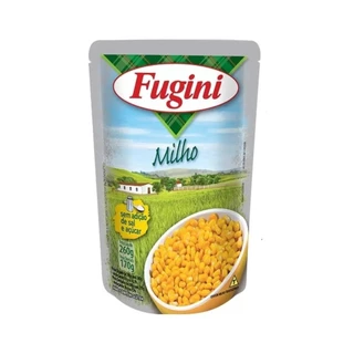 Milho Verde Fugini em Conserva Sachê 170g - Embalagem com 36 Unidades em Oferta na Shopee