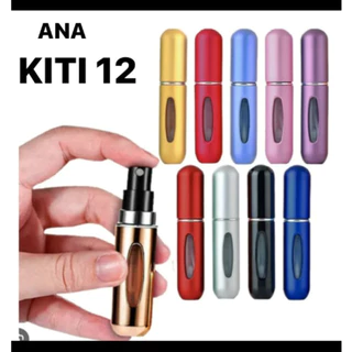 KIT 12 Pcs Porta Perfume Recarregavel Portatil Spray 5ml-GUI ANA em Oferta na Shopee