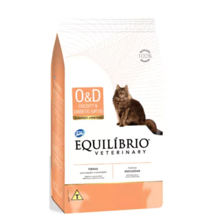 Ração Equilíbrio Veterinary Obesity & Diabetic para Gatos Adultos - 2KG