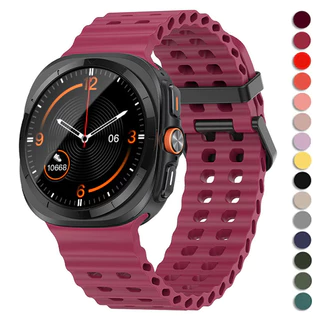 Bracelete Correa Esportiva Macia De Silicone Para Relógio Samsung Galaxy Ultra 47mm Pulseira Homens Mulheres