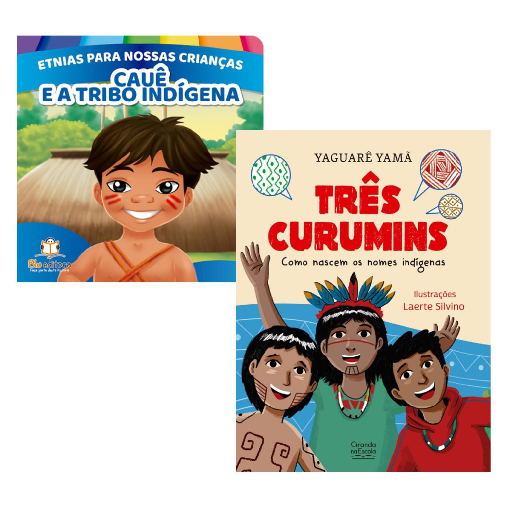 KIT DE LIVROS INFANTIL DESCOBRINDO NOSSAS RAÍZES: POVOS INDÍGENAS E AS ...