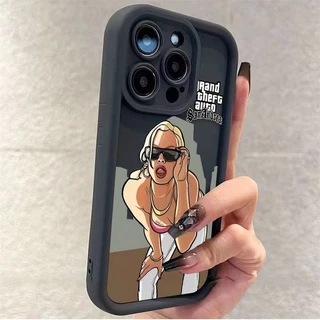Adequado Para IPhone 11 12 Pro Max X XR XS SE 7 Plus 8 13 14 Capinha De Celular Legal De Garota Vocação Quente