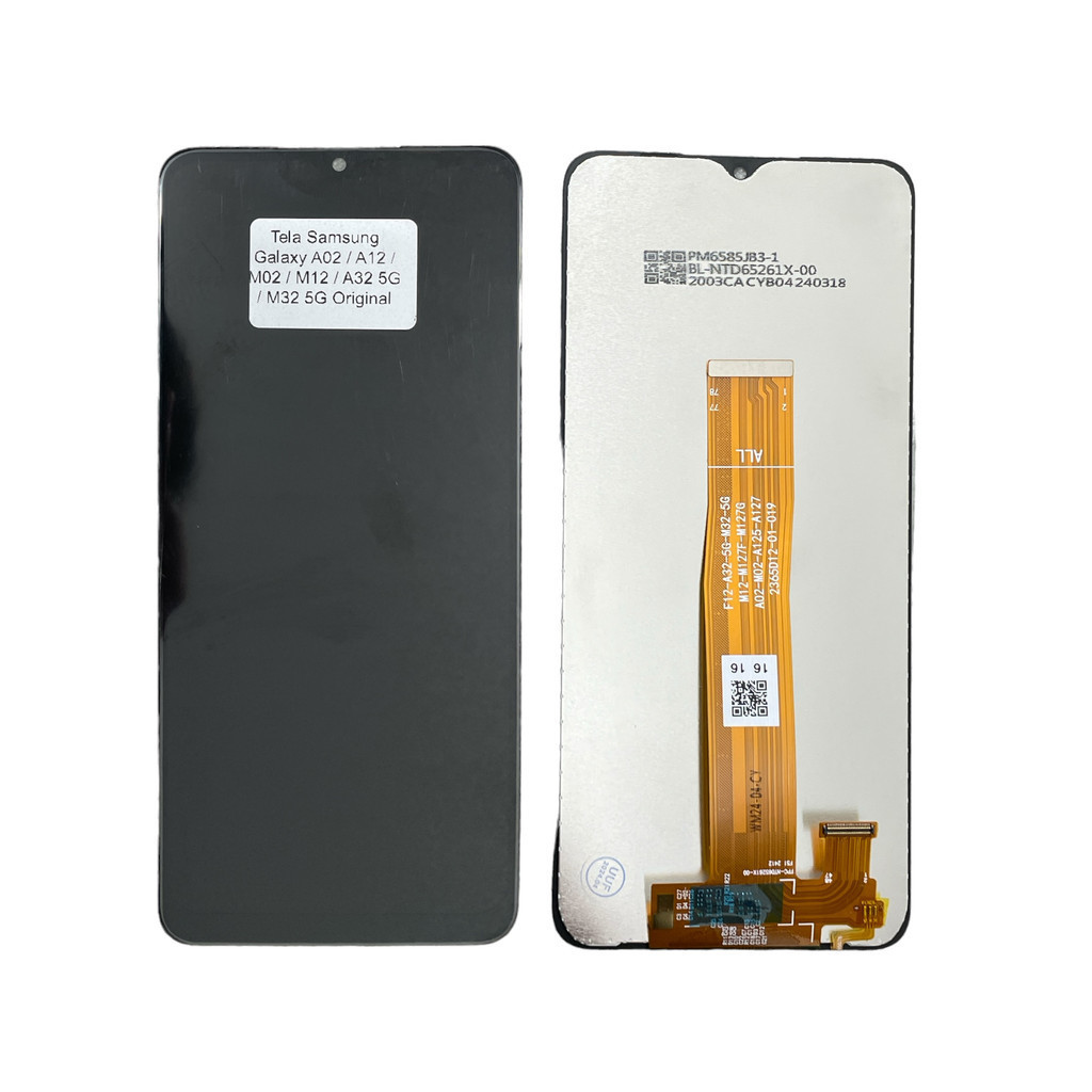 Tela Display Frontal Samsung Compatível Galaxy A02 / A12 / M02 / M12 ...