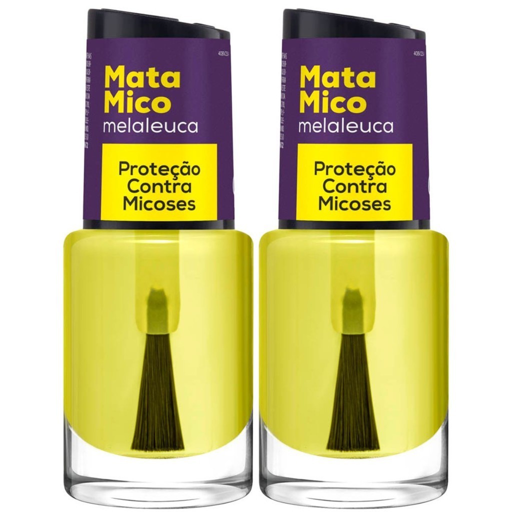 Kit 2 Esmalte Cora Mata Mico Antifúngico para Unhas | Shopee Brasil