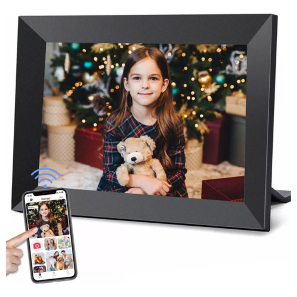 Frameo Porta-retrato Digital Wifi 10 Polegadas Touchscreen | Shopee Brasil