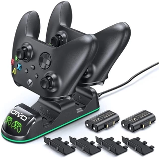 Carregador Duplo + 2 Bateria p/ Controle Xbox Series One S X