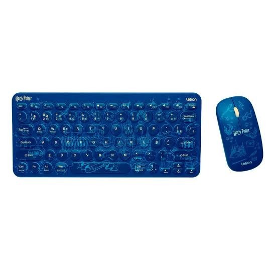Kit Teclado e Mouse Harry Potter Letron