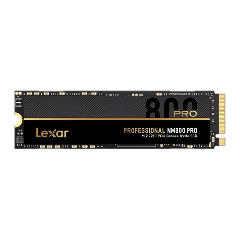 SSD Lexar Professional NM800 Pro, 512GB, M.2 2280, PCIe NVMe, Leitura 7450 MB/s, Gravacao 3500 MB/s