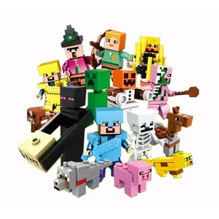 Minecraft Bloco de Montar Mineworld 82006 Brinquedo