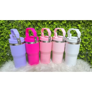Copo / Garrafa Térmica (Com Tampa, Alça, Canudo e Bico) 600ml