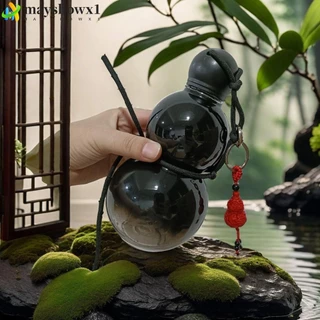 MAYSHOWX1 Garrafa De Água De Cabaça , Vinho Durável Chinesa Retro-Inspirada , PC De Grande Capacidade Esportes Criativos De Chaleira