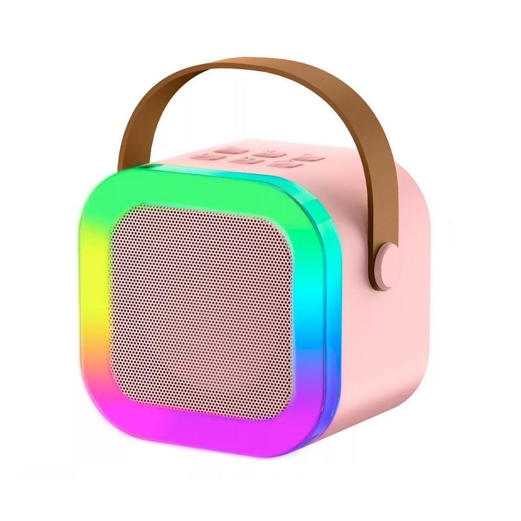Caixinha De Som K12 Bluetooth Infantil Com Led RGB