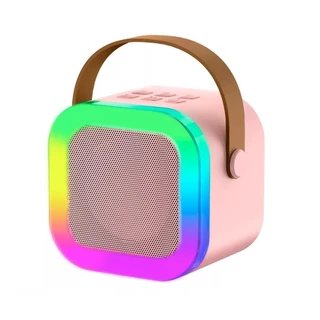 Caixinha De Som K12 Bluetooth Infantil Com Led RGB