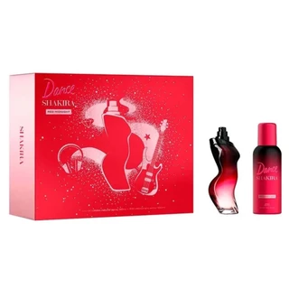 Kit Shakira Red Midnight Edt 80ml + Deo 150ml