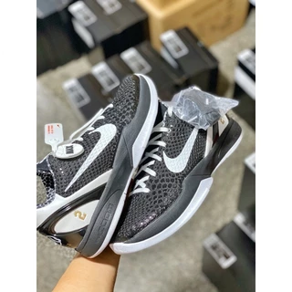 [] Kobe 6 protro 6 Black White Angel dentes sapatos homens real luta basquete esporte CW2190-002G2 tvpe zapatillas Deportivas