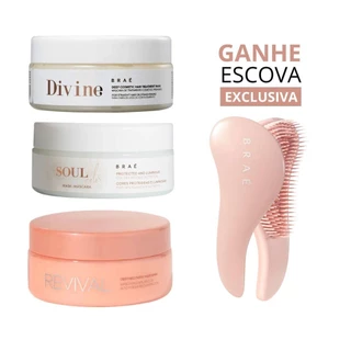 Kit Bráe Cronograma Capilar + Presente Exclusivo