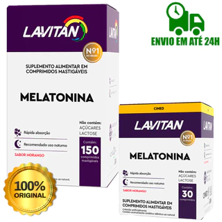 Melatonina Lavitan Cimed Sono Dormir Original Comprimido
