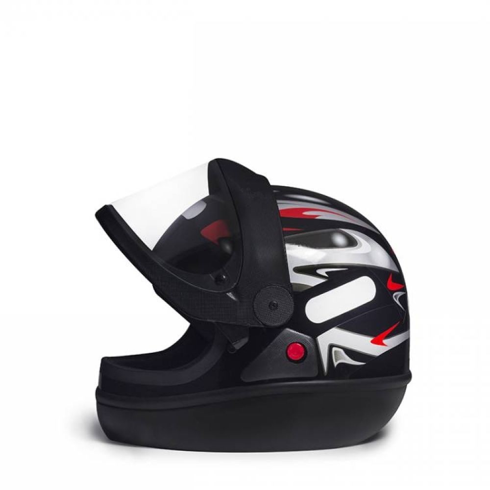 Capacete Moto Automático Taurus San Marino Grafic Casco Pequeno ...
