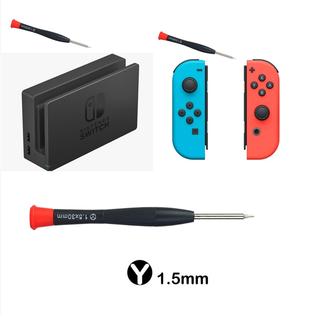 Chave Tri-Wing Y 1.5mm Para Abertura Controle Joy-Con Dock e