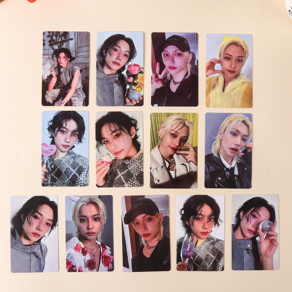 Kpop Idol Stray Kids Japão 3o Álbum Conjunto De Cartões