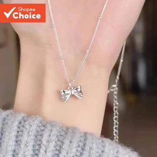 Colar De Laço De Liga De Moda Para Mulheres – Acessório Elegante E Chique Melhorar Qualquer Roupa ! Perfeito Uso Diário em Oferta na Shopee