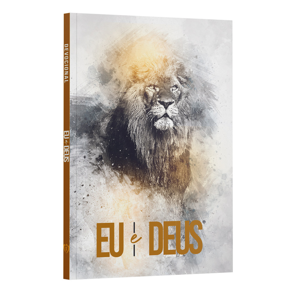 Devocional Eu e Deus | Leão Dourado | Livro de Oração | Shopee Brasil