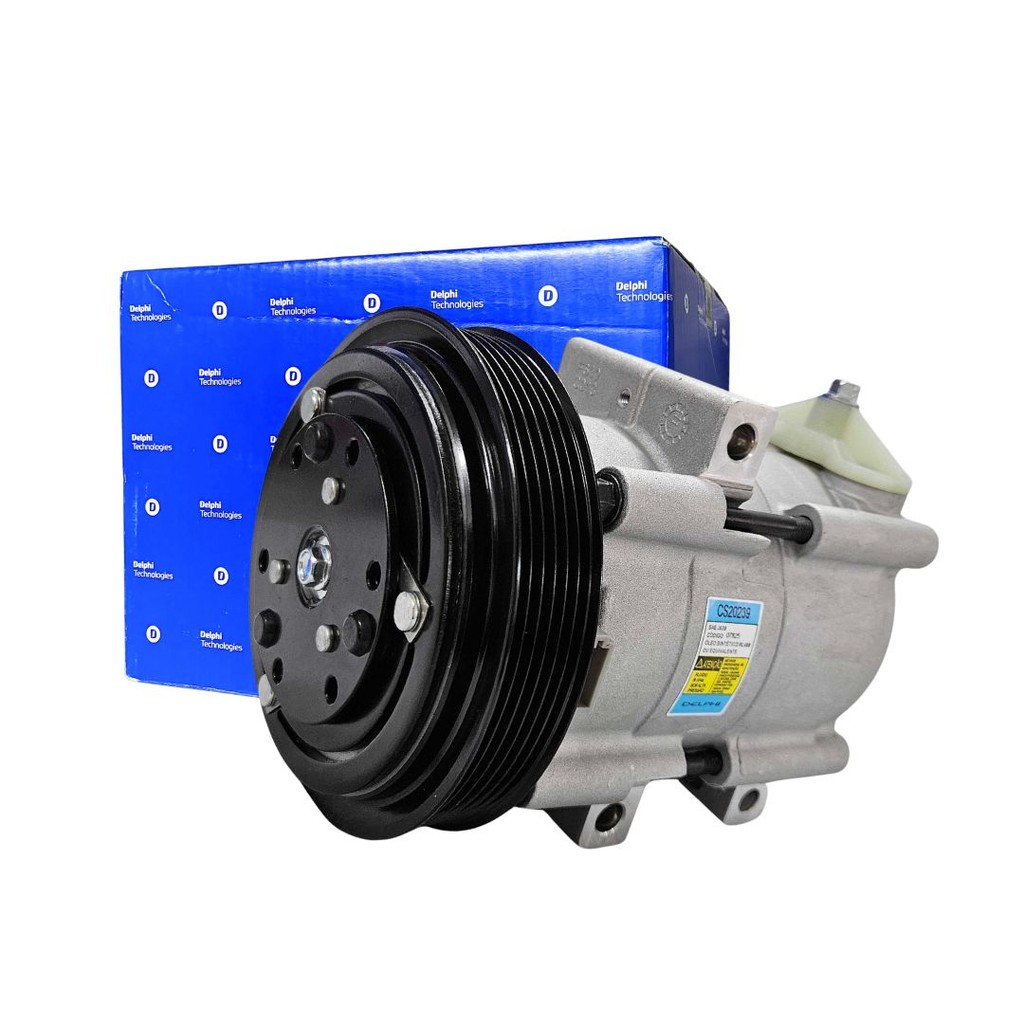 Compressor Ar Condicionado Para Ford Courier 1.6 1999 a 2013 Delphi ...